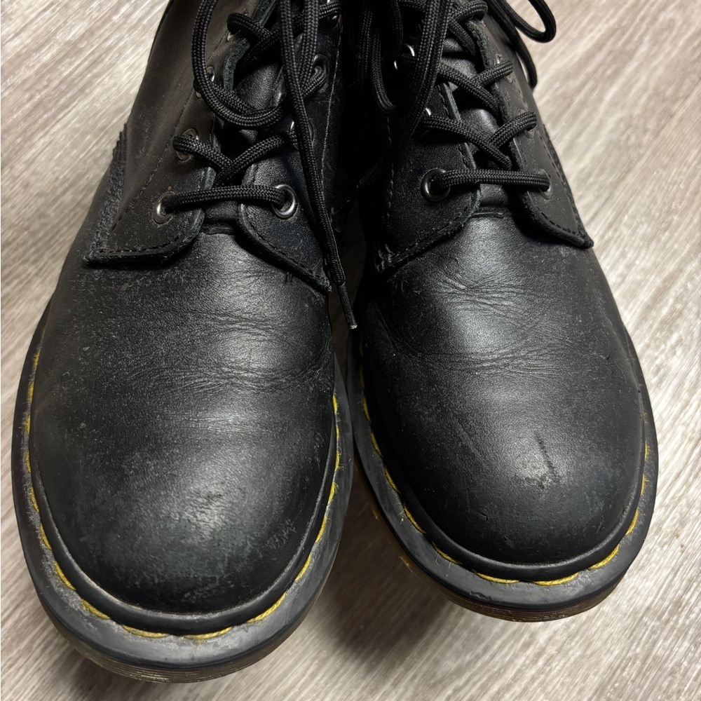 Dr. Martens Black Leather Boots - Picture 4 of 9